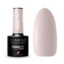 CLARESA - SOAK OFF UV/LED - NUDE - Hybrid nail polish - 5 g - 102 - 102