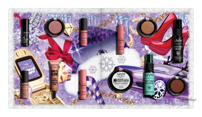 NYX Professional Makeup 12 DAY HOLIDAY COUNTDOWN Advent Calendar NYX Professional Makeup 12 DAY HOLIDAY COUNTDOWN Advent Calendar