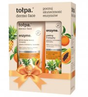 Tołpa - Dermo Face Enzyme - Face care gift set - Oily and combination skin - Face wash gel 150 ml + Peeling 40 ml
