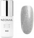 NeoNail - Glitter Effect Base - Highly covering 2in1 hybrid glitter base - 7.2 ml - 9601-7 - SILVER SHINE  - 9601-7 - SILVER SHINE 