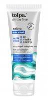 Tołpa - Dermo Face Sebio Max Effect - Exfoliating mask gel peeling for washing the face - 100 ml