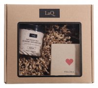 LaQ - Pralineka - Gift set for women - Body butter 200 ml + Natural mousse for washing and shaving the body 100 g