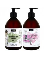 LaQ - Peony and the Boar - Gift set for her and for him - 2 x shower gel 500 ml