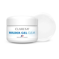 CLARESA - BUILDER GEL - Żel budujący UV do paznokci - 15 g  - CLEAR - CLEAR