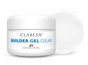 CLARESA - BUILDER GEL - Żel budujący UV do paznokci - 25 g - CLEAR - CLEAR