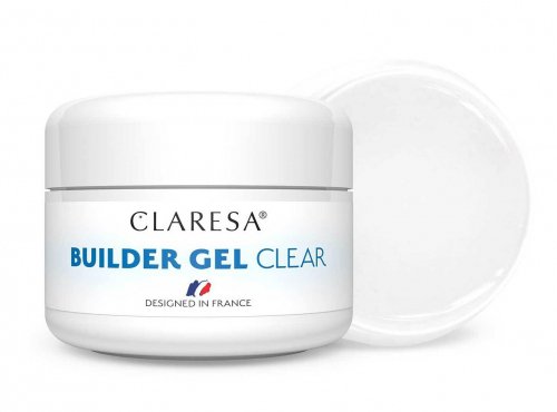 CLARESA - BUILDER GEL - Żel budujący UV do paznokci - 25 g - CLEAR