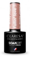 CLARESA - SOAK OFF UV/LED - FALLIN' LOVE - Hybrid nail polish - 5 g