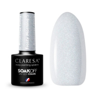 CLARESA - SOAK OFF UV/LED - FROSTY MORNING - Hybrid nail polish - 5 g - 5 - 5