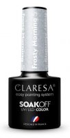 CLARESA - SOAK OFF UV/LED - FROSTY MORNING - Hybrid nail polish - 5 g