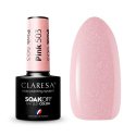 CLARESA - SOAK OFF UV/LED - FUNFAIR - Hybrid nail polish - 5 g - Pink 503 - Pink 503