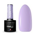 CLARESA - SOAK OFF UV/LED - BALOON JOURNEY - Hybrid nail polish - 5 g - Purple 604 - Purple 604