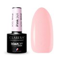 CLARESA - SOAK OFF UV/LED - BALOON JOURNEY - Hybrid nail polish - 5 g - Pink 501 - Pink 501
