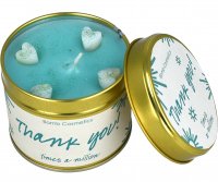 Bomb Cosmetics - Thank You! - Scented candle in a tin 