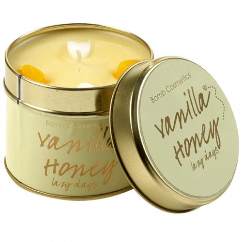 Bomb Cosmetics - Vanilla Honey - Świeca zapachowa w puszce - WANILIOWY MIÓD