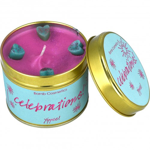 Bomb Cosmetics - Celebrations! - Scented candle in a tin