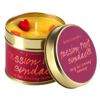 Bomb Cosmetics - Passion Fruit Fruit Sundae - Scented candle in a tin - PASSION FRUIT DESSERT