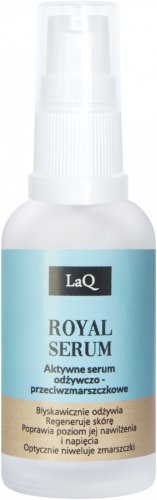 LaQ - ROYAL SERUM No1 - Be Glamorous! - Aktywne serum odżywczo-przeciwzmarszczkowe - 30 ml