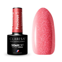 CLARESA - SOAK OFF UV/LED - GLOWING - PRECIOUS - Hybrid nail polish - 5 g - 5 - 5