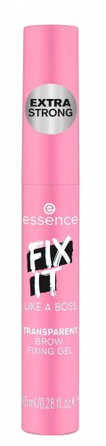 Essence - LIKE A BOSS - FIX IT - Transparent Brow Fixing Gel - Eyebrow Fixing Gel - 8.5 ml