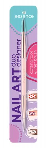 Essence - NAIL ART - Dotting Tool & Liner Brush - Double nail art applicator - Probe + brush