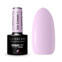 CLARESA - SOAK OFF UV/LED - ICE CREAM - Hybrid nail polish - 5 g - 6 - 6