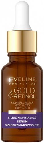 Eveline Cosmetics - GOLD & RETINOL - Strongly tightening anti-wrinkle serum - Day / Night - 18 ml