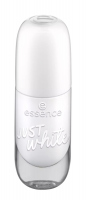 Essence - Gel Nail Color - 8 ml - 33 JUST white - 33 JUST white
