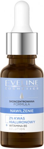 Eveline Cosmetics - Concentrated moisturizing serum - 2% hyaluronic acid and vitamin B5 - 18 ml