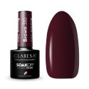 CLARESA - SOAK OFF UV/LED - Hybrid nail polish - 5 g - Brown 310 - Brown 310