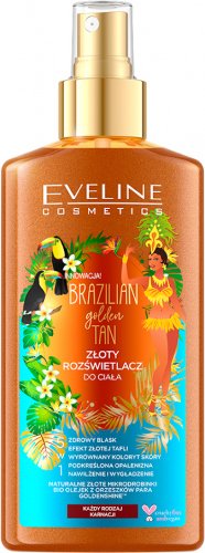 Eveline Cosmetics - BRAZILIAN GOLDEN TAN - Golden body highlighter 5 in 1 - 150 ml