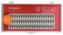 Ibra - DOUBLE FLARES EYELASH - KNOT-FREE - Double volume eyelash tufts  - 10 mm - 10 mm