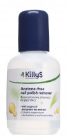 KillyS - Acetone-Free Nail Polish Remover - Zmywacz do paznokci o właściwościach nawilżających i przeciwstarzeniowych - Bezacetonowy - 50 ml
