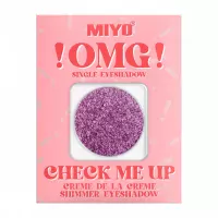 MIYO - !OMG! - Check Me Up - Creme De La Creme Shimmer Eyeshadow - Magnetic Eyeshadow - Glitter - 1.3 g
