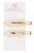 MANY BEAUTY - Makeup Hair Clips - Professional hair clips - 2 pieces - Pearl White
