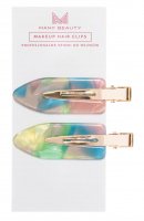 MANY BEAUTY - Makeup Hair Clips - Professional hair clips - 2 pieces - Pearl Multicolor