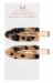 MANY BEAUTY - Makeup Hair Clips - Professional hair clips - 2 pieces - Leopard Beige
