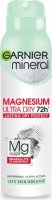 GARNIER - Mineral - Magnesium Ultra Dry 72h - Anti-Perspirant - Antiperspirant spray for women - 150 ml