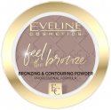 Eveline Cosmetics - Feel The Bronze - Bronzing & Contouring Powder - Pressed bronzer - 4 g - 01 - MILKY WAY - 01 - MILKY WAY