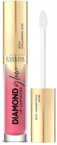 Eveline Cosmetics - Diamond Glow - Lip Luminizer - Błyszczyk do ust z kwasem hialuronowym - 4.5 ml - 09 - PEACH DREAM