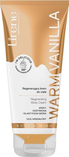 Lirene - WARM VANILLA - Regenerating Body Cream - Regenerujący krem do ciała - 200 ml