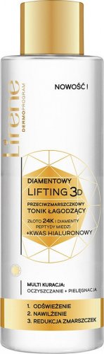 Lirene - Diamentowy Lifting 3D - Przeciwzmarszczkowy tonik łagodzący - 200ml