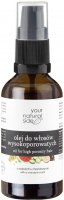 Your Natural Side - Oil For High Porosity Hair - Oil for high porosity hair with tangerine fragrance - 50 ml