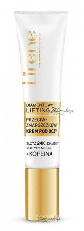 Lirene - Diamond Lifting 3D - Anti-wrinkle eye cream - 15 ml