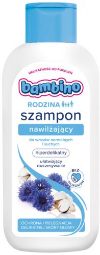 Bambino - RODZINA - Szampon nawilżający do włosów normalnych i suchych - 400 ml