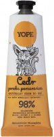 YOPE - NATURAL HAND CREAM - Cedar and bitter orange - 50 ml