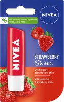 Nivea - STRAWBERRY SHINE - 24h Moisture Lip Balm - Pielęgnująca pomadka do ust - Truskawka - 4,8 g