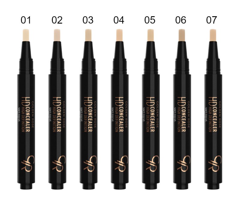 Golden Rose Concealer 02 – Abdeckstift Für Gesicht Und Augenringe, Hellt Auf