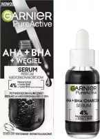 GARNIER - Pure Active - AHA + BHA + CARBON - Serum against Imperfections - 30 ml