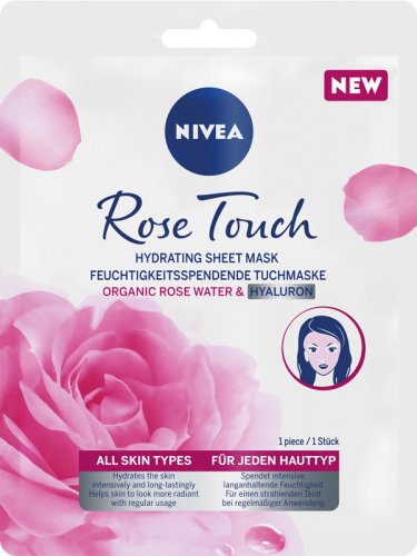 Nivea - Rose Touch - Hydrating Sheet Mask - Intensywnie nawilżająca maska w płachcie - 1 szt.