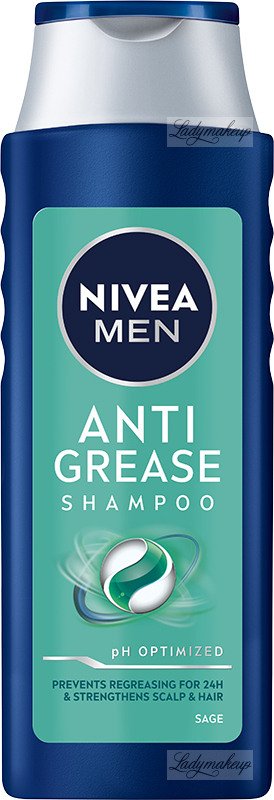 Nivea - Men - ANTI GREASE SAGE - Shampoo with sage for hair men - 400 ml